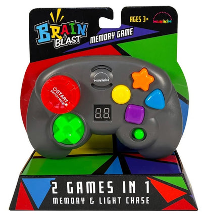 Brain Blast - Handheld 2 games in 1 Memory Game