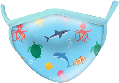Wild Smiles Sea Life Face Mask Child Size