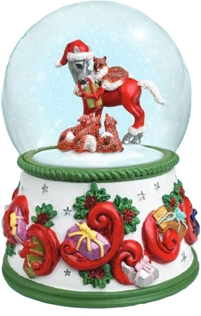 Breyer 2022 Holiday Collection Breyer Horses Musical Snow Globe Forest Friends