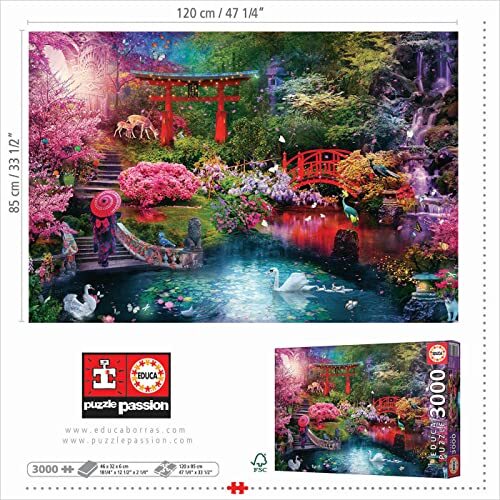 Educa 3000 pc Japanese Garden Puzzle