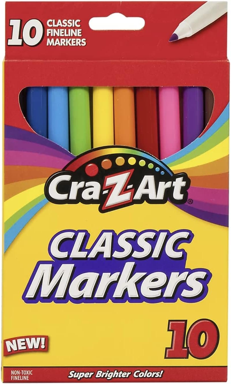 CraZArt 10pk Classic Markers