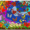 JaCarou Butterflies and Hummingbirds 1000 pcs puzzle