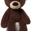 GUND Fuzzy Teddy Bear Jumbo Stuffed Animal Plush, Chocolate Brown, 34"