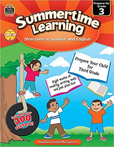 Summertime Learning Spanish / English Workbook