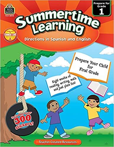 Summertime Learning Spanish / English Workbook