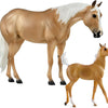 Breyer Horses Traditional Series Ebony Shines & Charlize | 2 Horse Set | Horse Toy Model