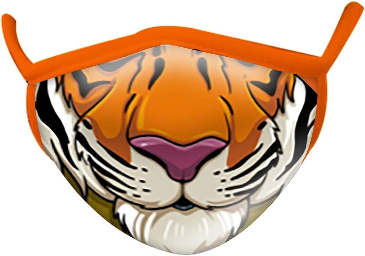 Wild Smiles Tiger Face Mask Child Sizebig cats