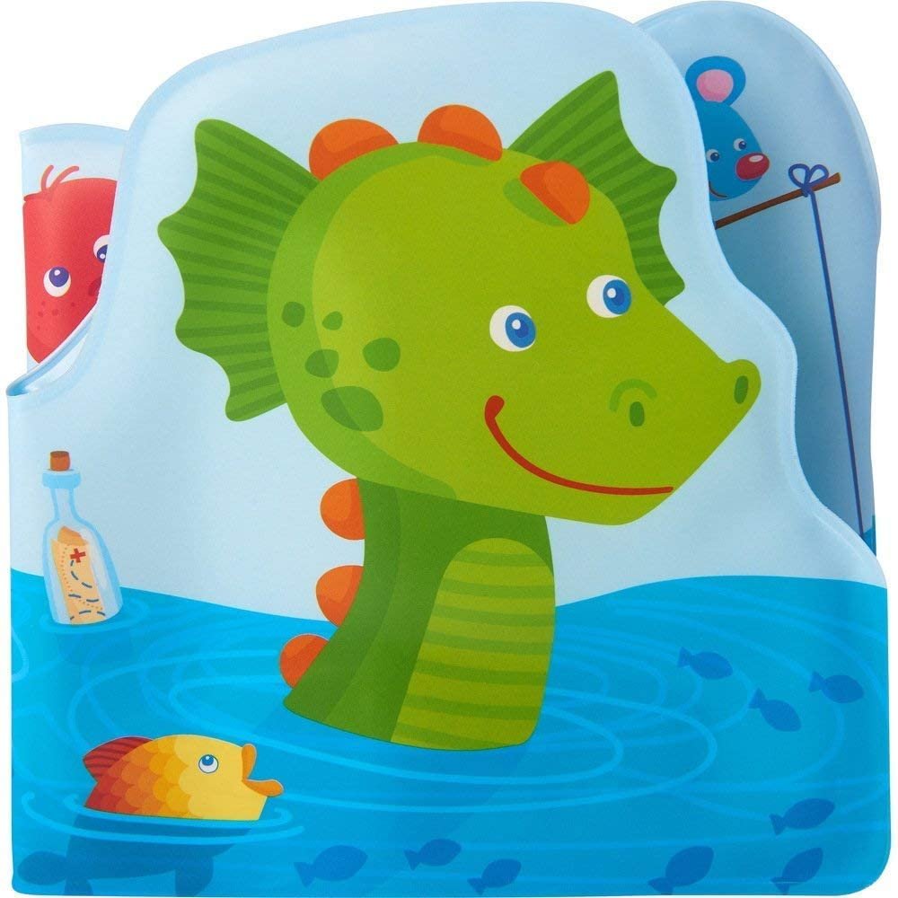 HABA Baby Bath Book Water Dragon Fridolin & Sea Friends