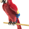 Folkmanis Scarlet Macaw Hand Puppet