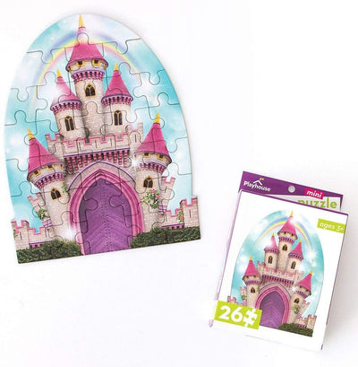 Playhouse Rainbow Castle Mini 26Pc Puzzle