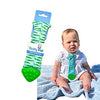 Tasty Tie Baby Teething Tie, 3-in-1 Clip On Baby Tie, Crinkle Toy & Silicone Teether