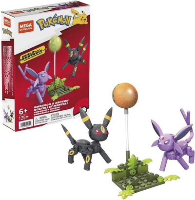 Mega Construx Pokemon Umbreon & Espeon