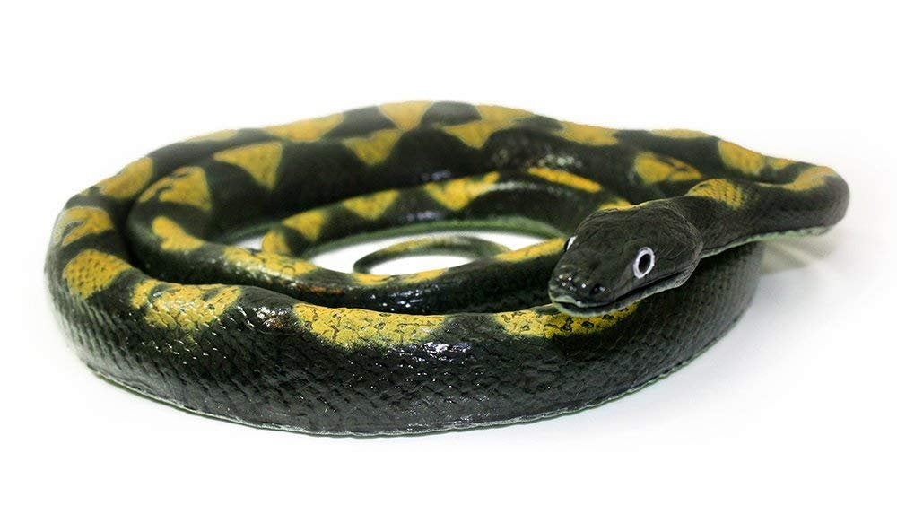 Mamejo Young Python Rubber Snake 52"