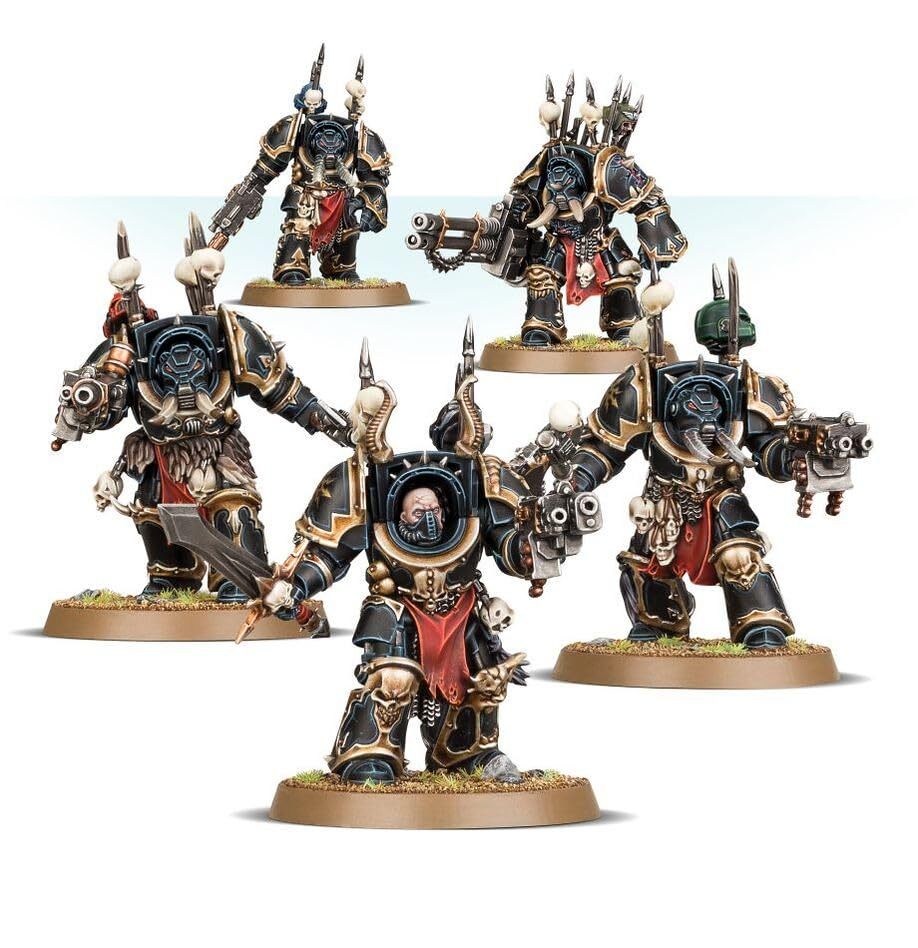 Chaos Space Marines Chaos Terminator Squad Warhammer 40,000