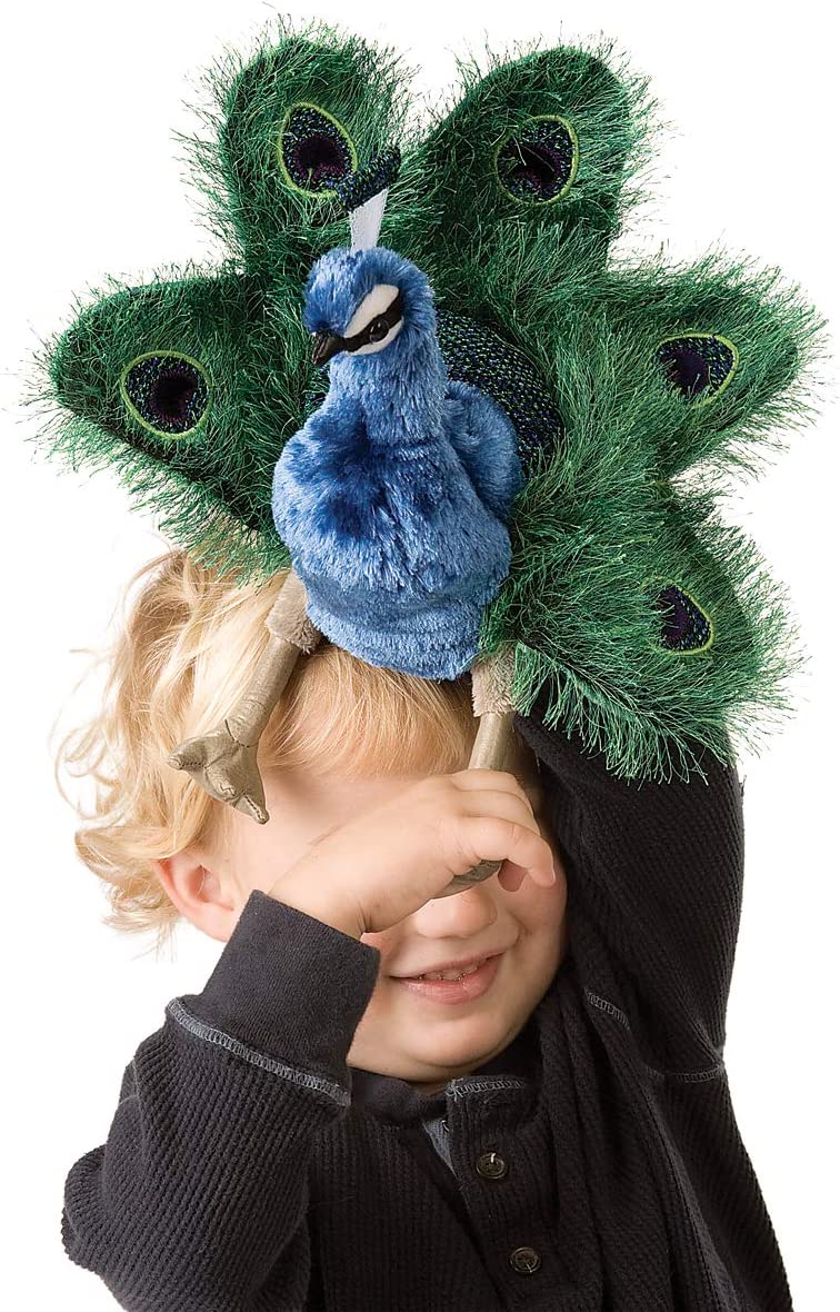 Folkmanis Peacock Hand Puppet