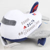 Daron Worldwide Trading - MT005-1 Delta Airlines Plush airplane by Daron toys.