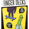 Toysmith - Yay! Finger Decks (Skateboards) Fun Kit, Decorate And Play