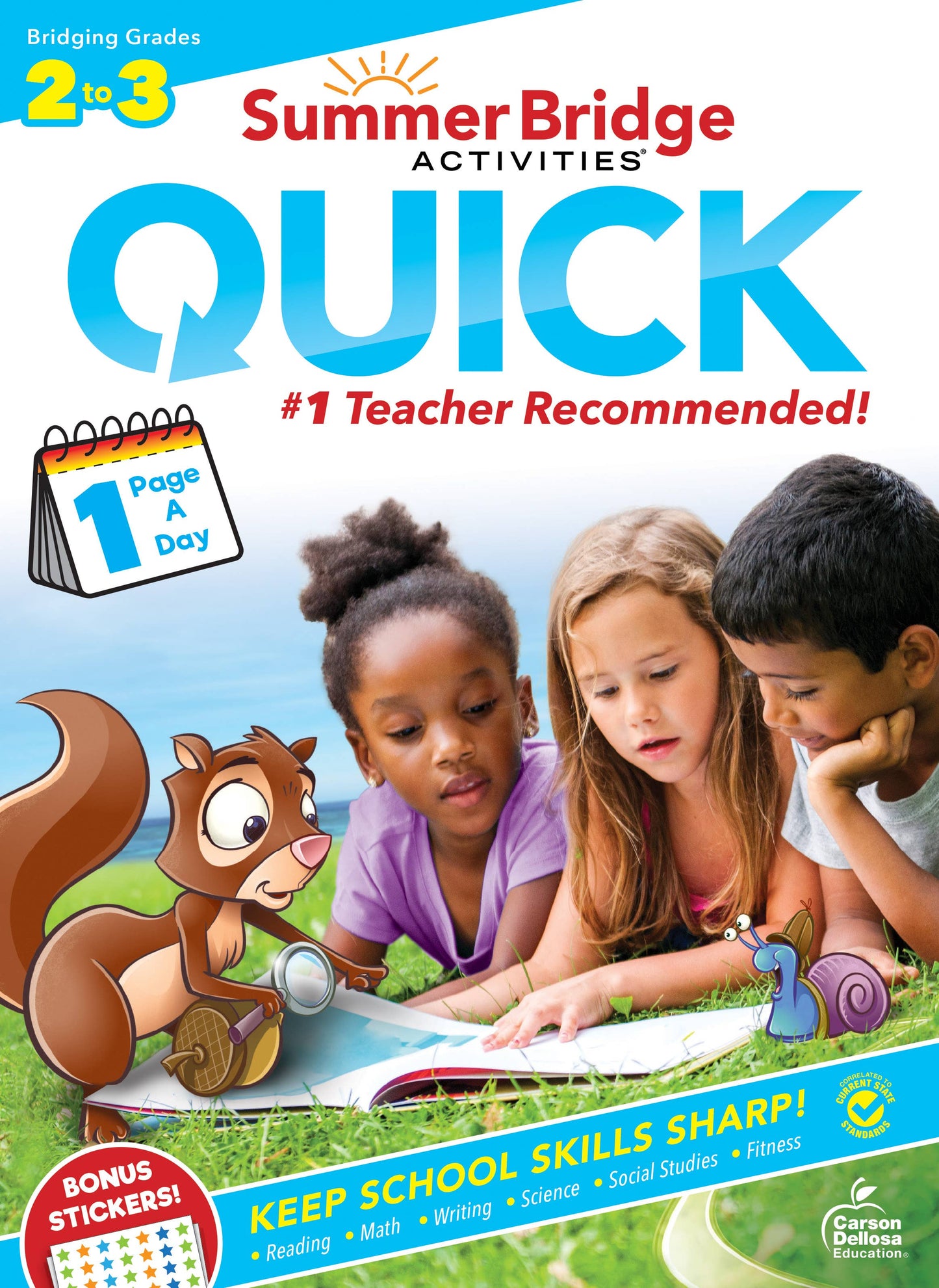 Carson Dellosa Education - Summer Bridge Activities® Quick, Grades 2 - 3