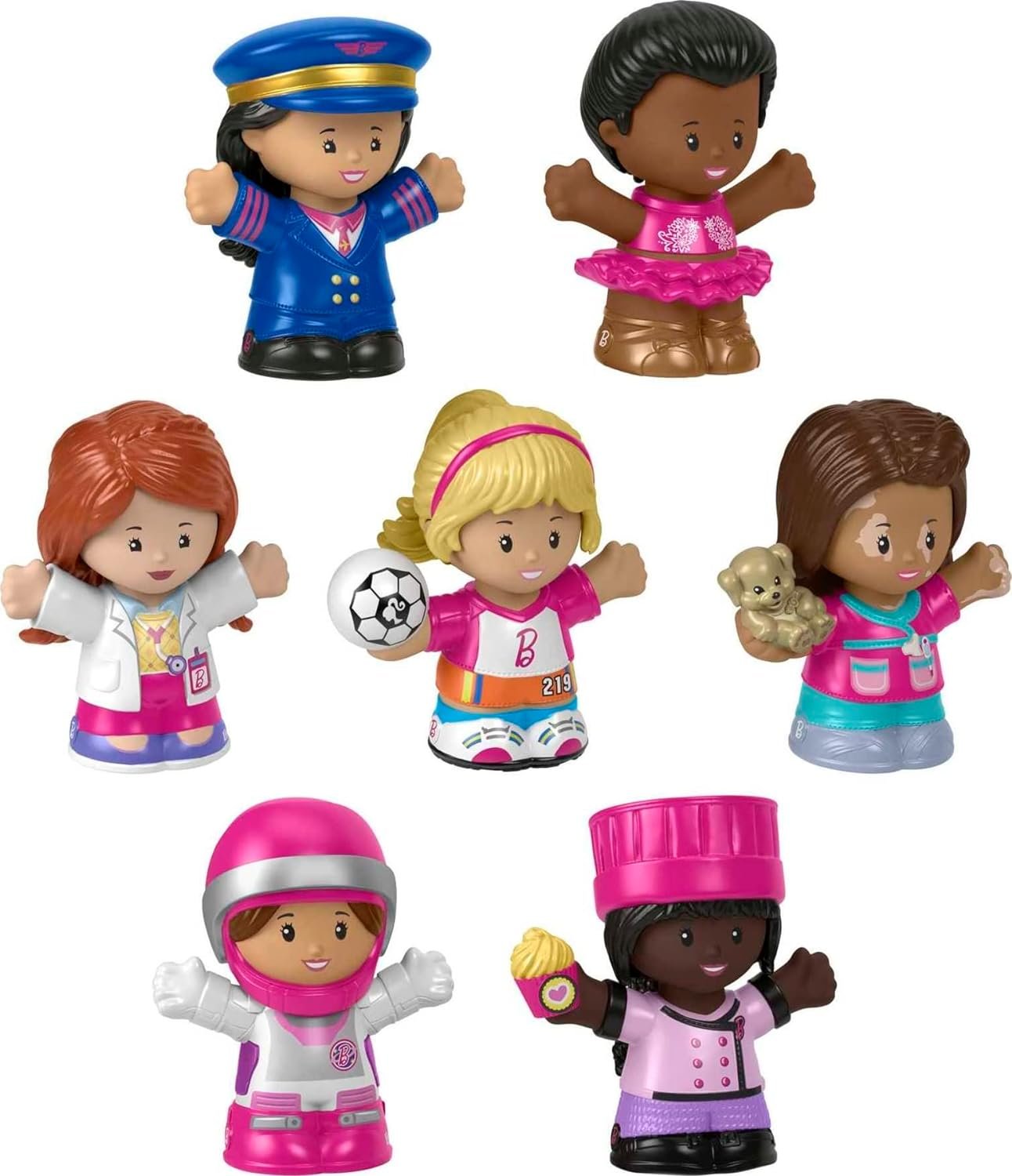 Fisher Price Little People Barbie you Can Be Anything Set