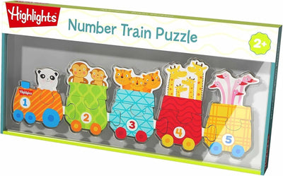 Highlights by HABA - Number Train Puzzle