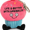Punchkins - Bites Life is Better With Sprinkles !! Backpack Plushie