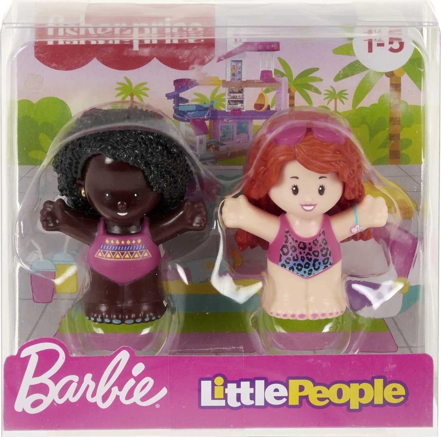 Fisher Price Little People Barbie Figure Set