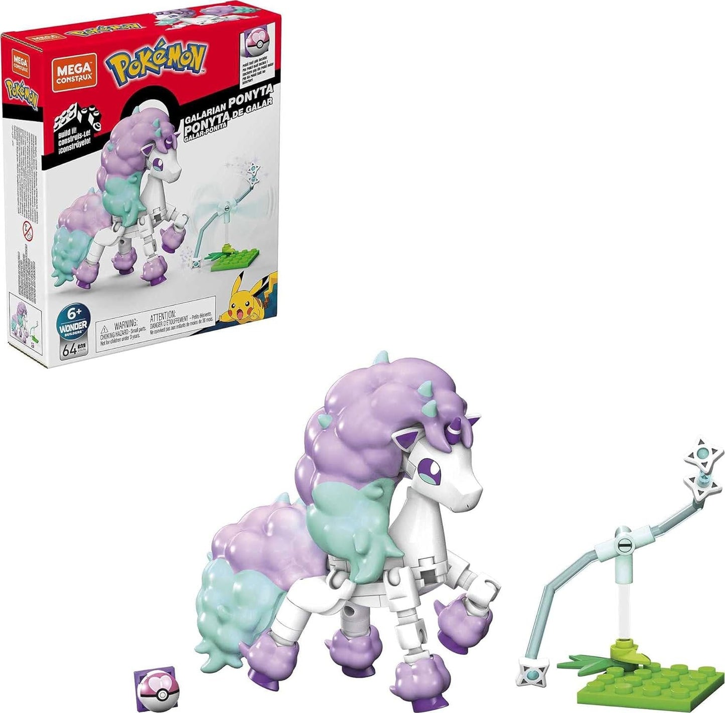 Mega Construx Pokemon Galarian Ponyta