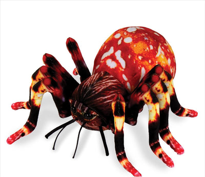 Real Planet Spotted Tarantula Plush Toy 8"