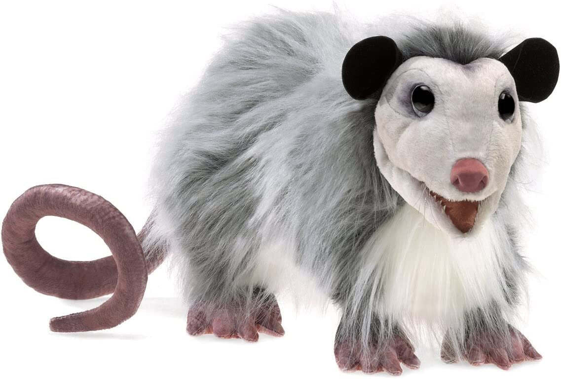 Folkmanis Opossum Hand Puppet 24 inch