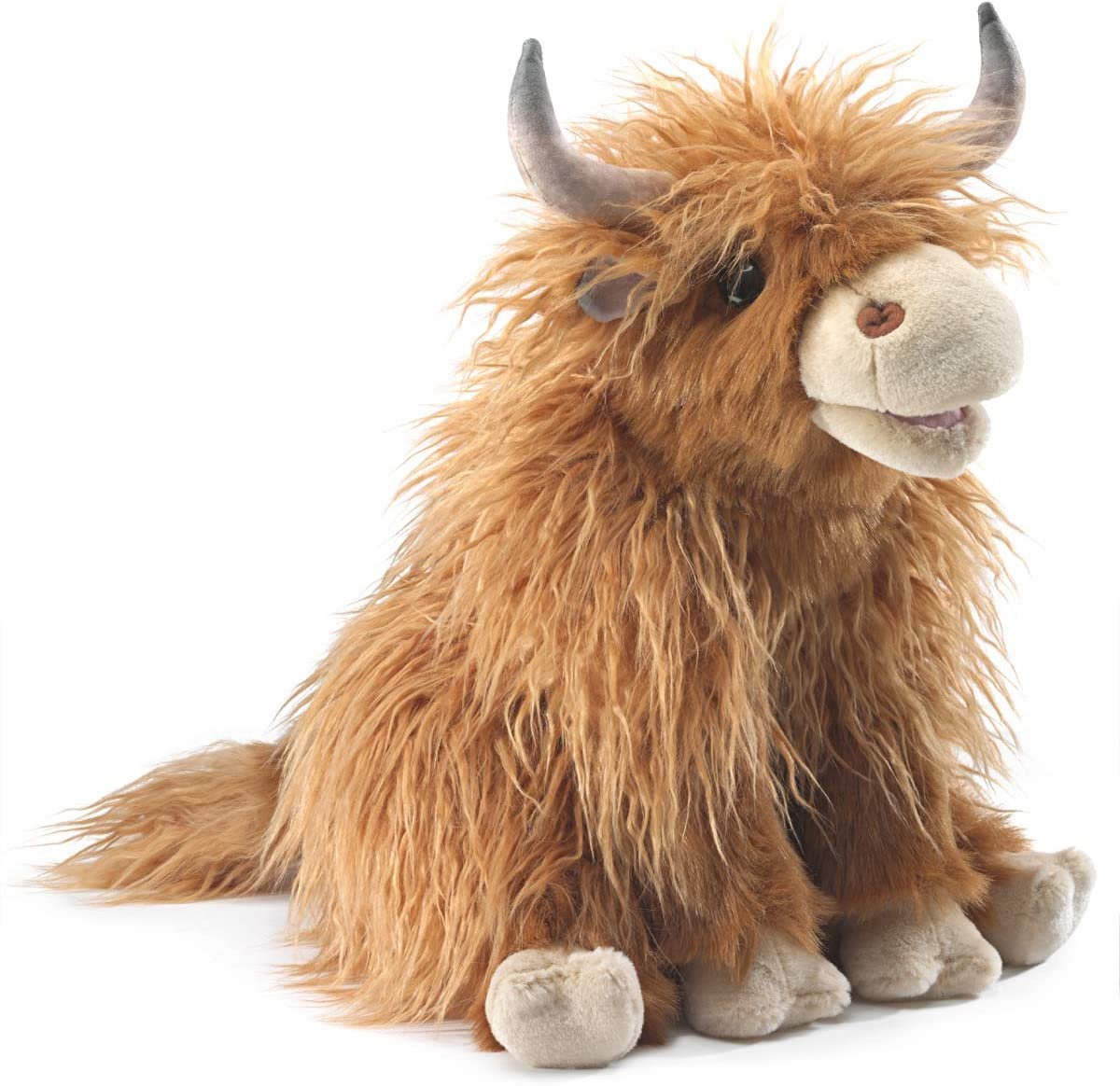 Folkmanis Highland Cow Puppet