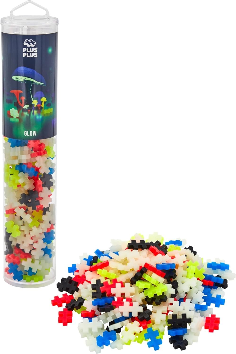 Plus Plus Go!  Glow in the Dark Mix 240 Pc Building Set