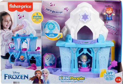 Fisher Price Little People Frozen Elsa's Enchanted Lights Palace