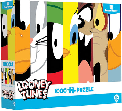 Paper House Productions Looney Tunes Character Slices 1000-piece Jigsaw Puzzle