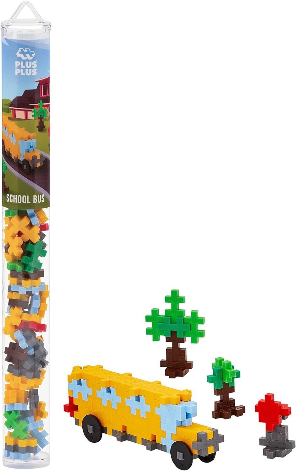 Plus Plus School Bus 70 pcs