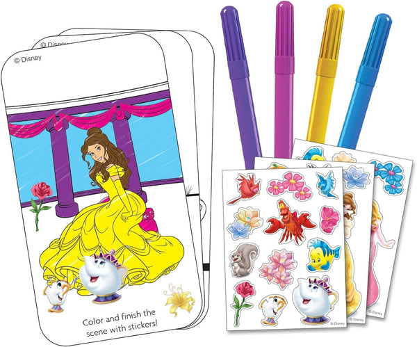 Disney Princess Color'n Sticker Activities Fun on the Go   - copy
