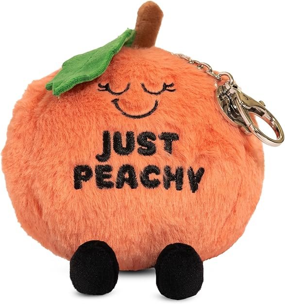 Punchkins - Bites Just Peachy! Backpack Plushie