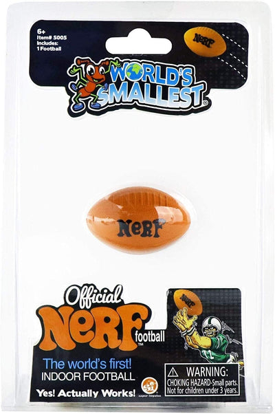 World's Smallest Official Nerf Football