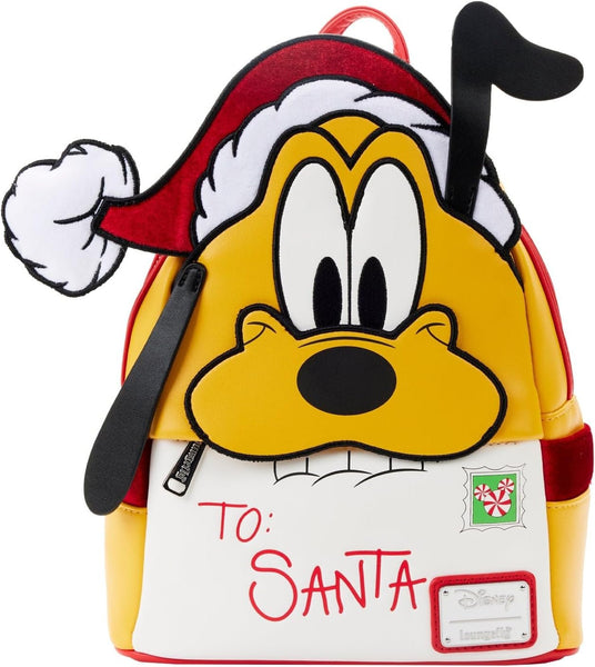 Loungefly Pluto Santa Letter Mini Backpack