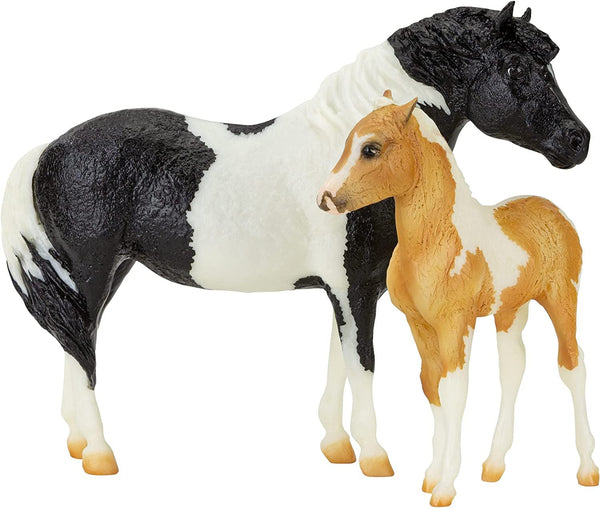 Breyer Horses Traditional Series The Phantom & Misty | 2 Horse Set | Horse Toy Model | 12.25" x 8" | 1:9 Scale