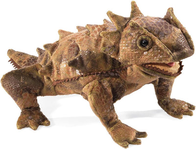 Folkmanis Horned Lizard Hand Puppet
