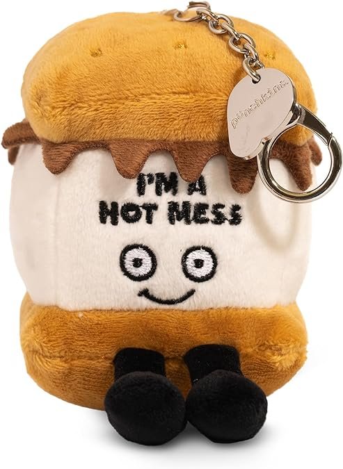 Punchkins - Bites I'm a Hot Mess! Backpack Plushie