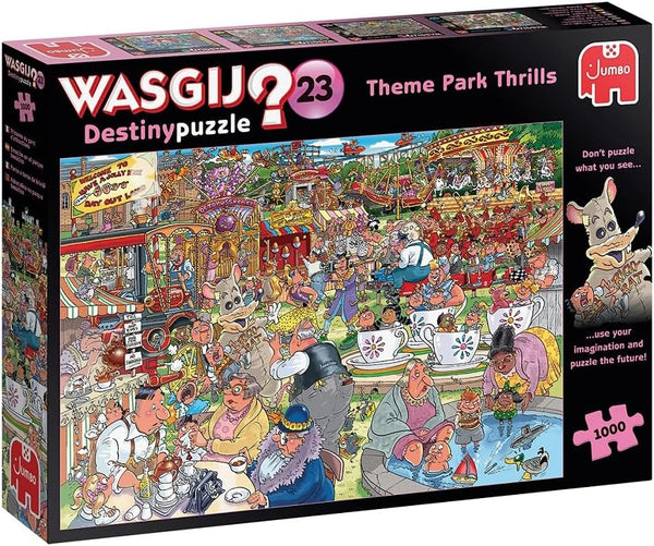 Wasgij? Destiny 23 1000 Piece Puzzle Theme Park Thrills