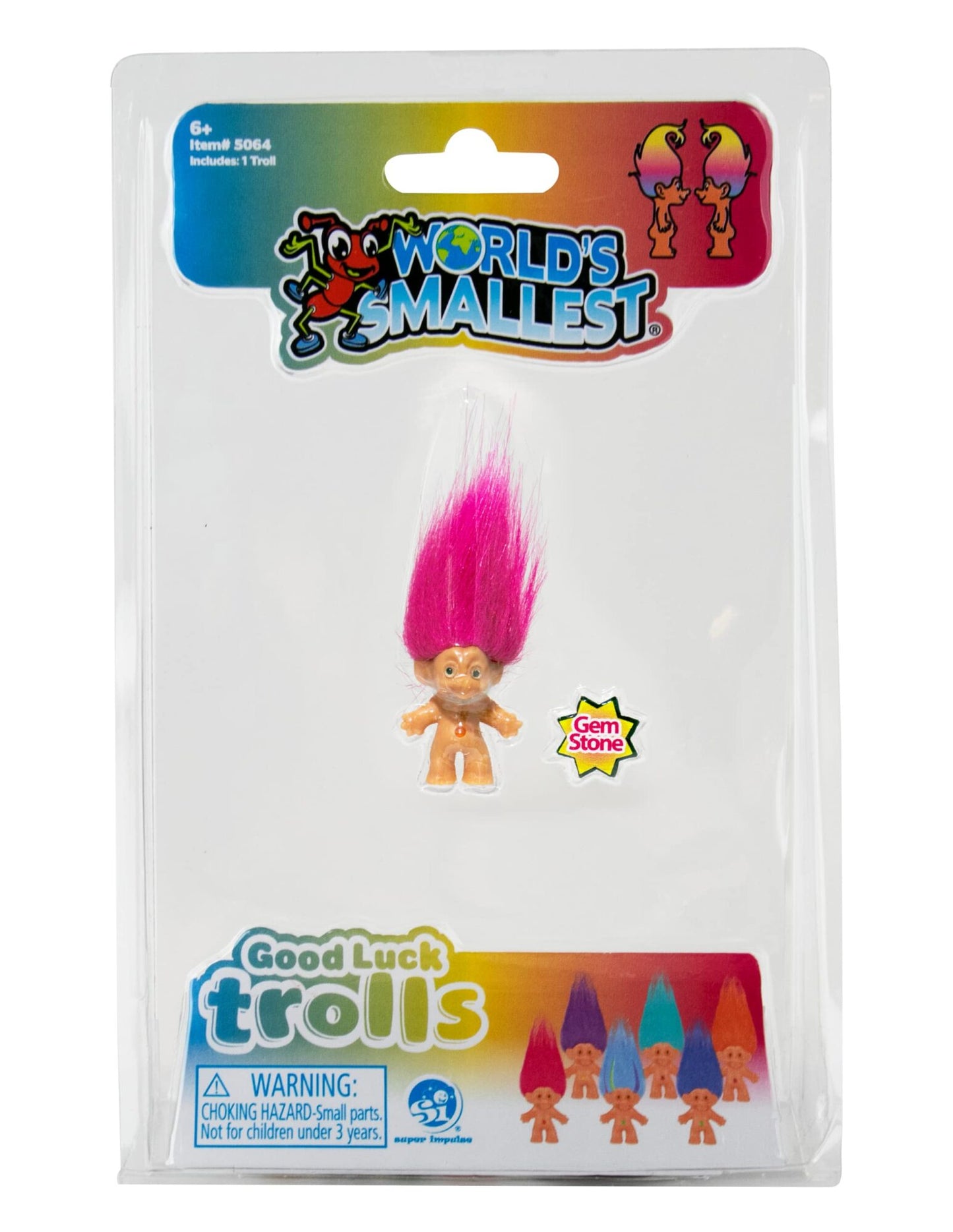 World's Smallest Good Luck Trolls