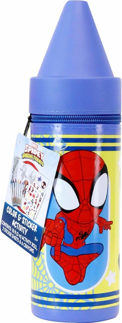 Spidey Color & Sticker Activity Roll