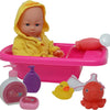 New York Doll Collection Deluxe Bathtime Baby w/ Accessories