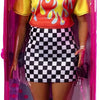 Barbie Fashionista Brunette Cute Flame Dress