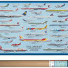 Eurographics War Planes and Boats Posters - Poster 7 Civil Aircraft