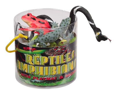 Reptiles and Amphibians Tub of Animals