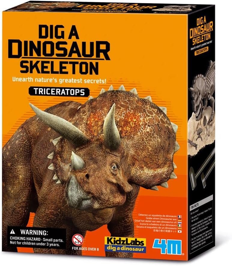 Kidz Labz Dig a Dinosaur Skeleton - Triceratops