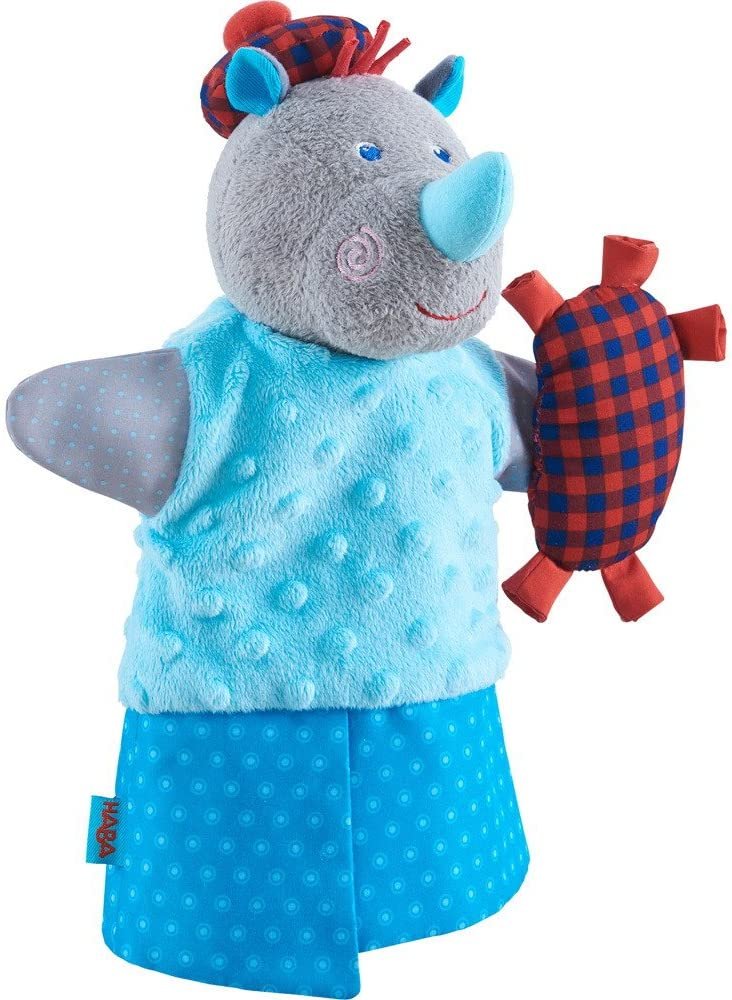 HABA Prick-up-Your-Ears Glove Puppet Hippo